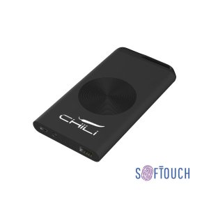 Беспроводное зарядное устройство Theta Wireless, 4000 mAh, цвет черный, арт. 6871-3W-1