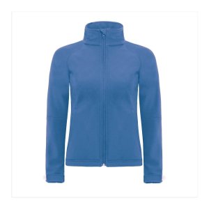 Куртка женская с капюшоном Hooded Softshell, women, цвет «лазурный»